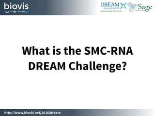 SMC-RNA BioVis Data Visualization DREAM Challenge Preview