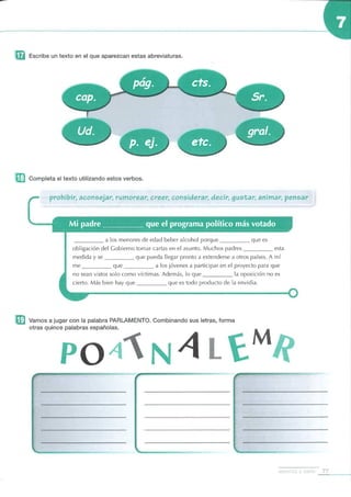 Curso de español Dream 3 workbook B2