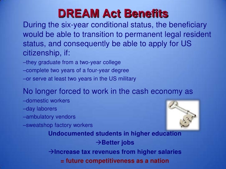 Dream act slideshow