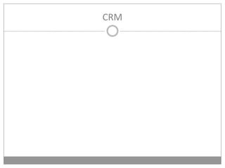 CRM
 