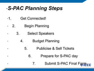 IEEE Student MembershipStudent Enterprise AwardDoes your Student Branch have an idea for a community service program, robotics project or other idea?Submit your proposal in the IEEE Student Enterprise Award