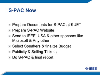 Competition encourages IEEE Student members to work with others on an engineering project of their choice - teamwork