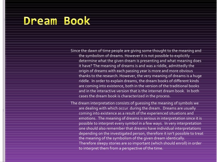importance of dreams in the novel Dreams and visions have always been important in islamic societies this book addresses this gap in understanding with a fascinating and diverse account,. importance of dreams in the novel Dreams and visions have always been important in islamic societies this book addresses this gap in understanding with a fascinating and diverse account,.