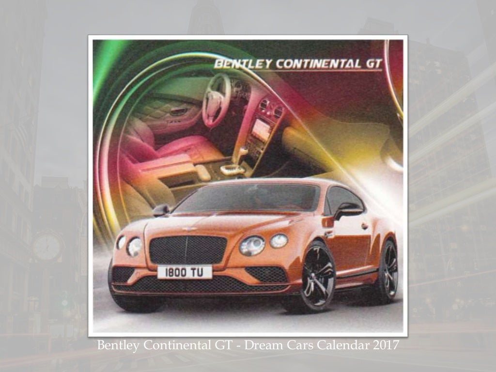 Dream cars list 2017