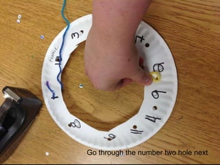 Go through the number two hole next
 