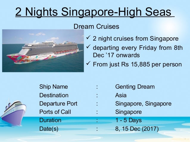 Dream Cruises Brings Premium Cruising Year Round In Asia