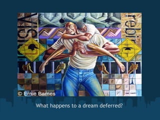 What happens to a dream deferred? 