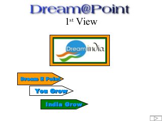 India GrowIndia Grow
Dream E PointDream E Point
You GrowYou Grow
1st
View
 
