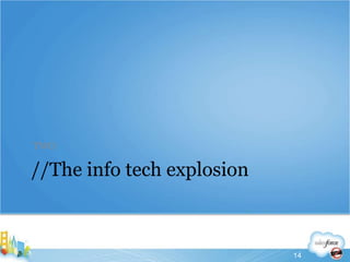 //The info tech explosionTWO14