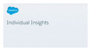 Individual Insights
 