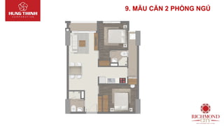 9. MẪU CĂN 2 PHÒNG NGỦ
 