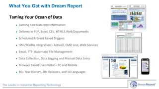 Dream Report - Industrial Business Intelligence 2017 | PPT