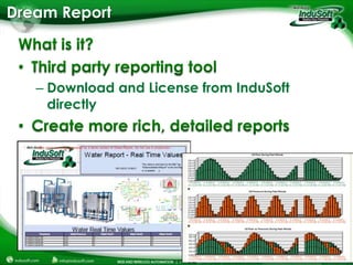 Dream Report



   – Download and License from InduSoft
     directly
 