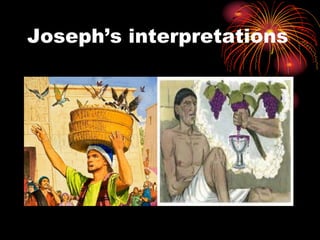Joseph’s interpretations
 
