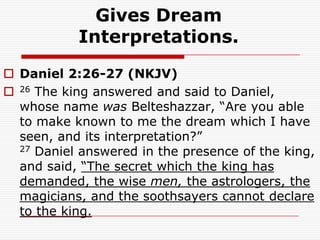 Dreams And Symbols From The Bible Part 2