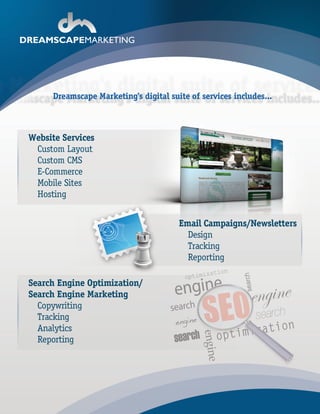 Dreamscape Marketing Services List