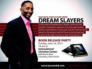 Dream slayers book launch