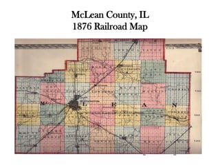 Latinos & Railroads in McLean County
          C&A Shops 1920
 
