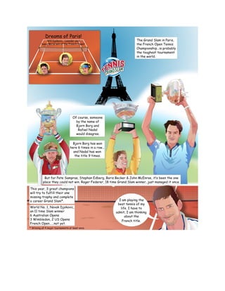 Dreams of Paris: French Open Tennis Championships