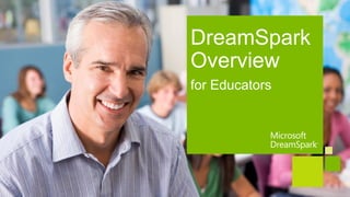 DreamSpark
Overview
for Educators
 