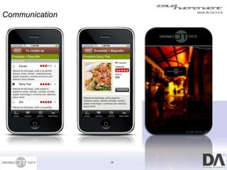 Communication




  Flyers and advertorial for the first 4 degustations


                                               25
 