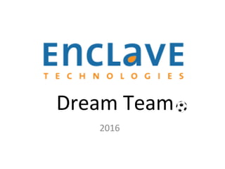 Dream Team
2016
 