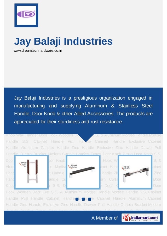 Jay Balaji Industries, Rajkot, Architecture Hardware Product