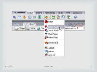 
9/21/2015 Footer Text 22
 