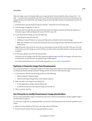 Dreamweaver reference