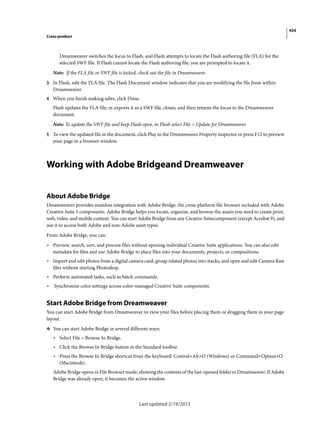 Dreamweaver reference
