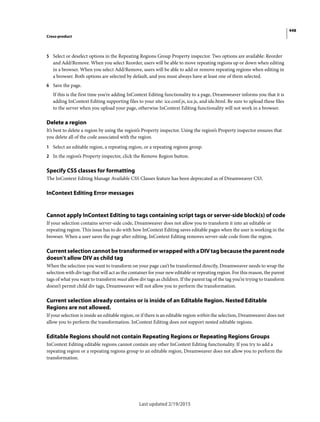 Dreamweaver reference