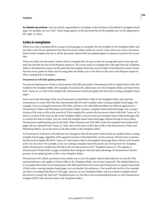 Dreamweaver reference