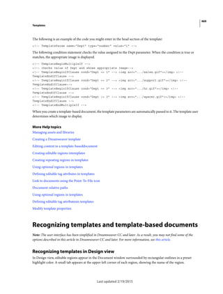 Dreamweaver reference