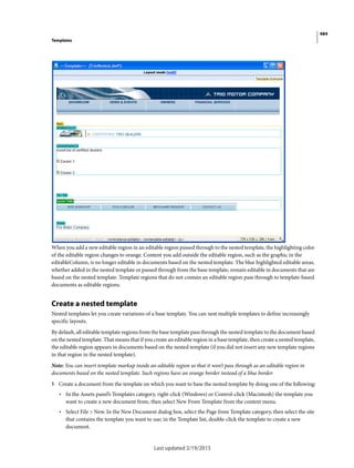 Dreamweaver reference