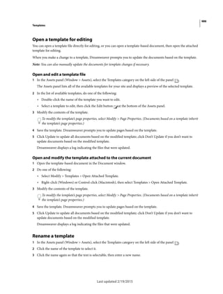 Dreamweaver reference