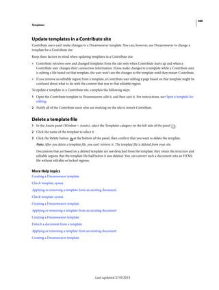 Dreamweaver reference