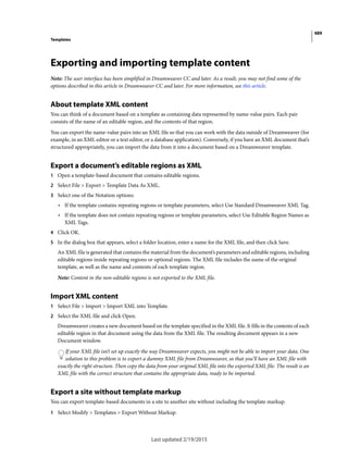 Dreamweaver reference
