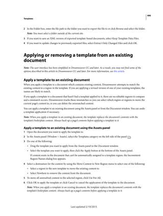Dreamweaver reference