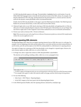 Dreamweaver reference