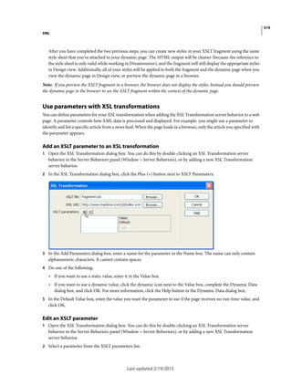 Dreamweaver reference
