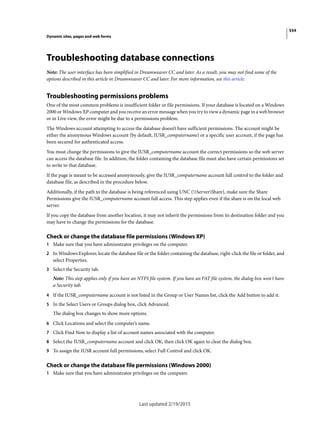 Dreamweaver reference