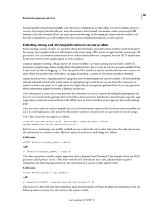 Dreamweaver reference