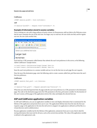 Dreamweaver reference