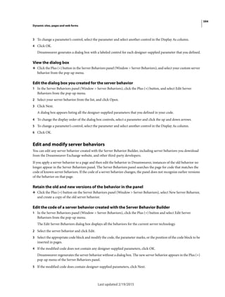 Dreamweaver reference