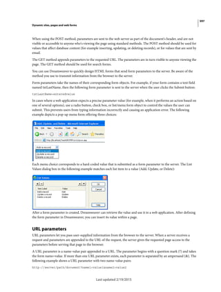 Dreamweaver reference