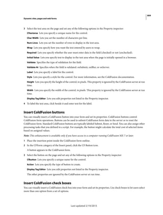 Dreamweaver reference