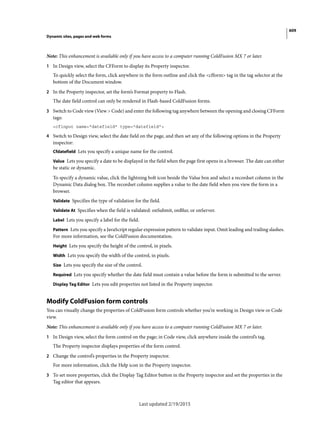 Dreamweaver reference