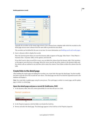 Dreamweaver reference