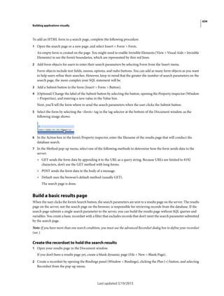 Dreamweaver reference