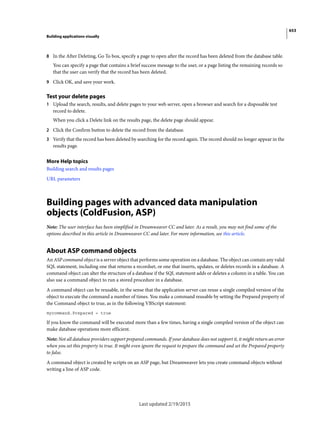 Dreamweaver reference